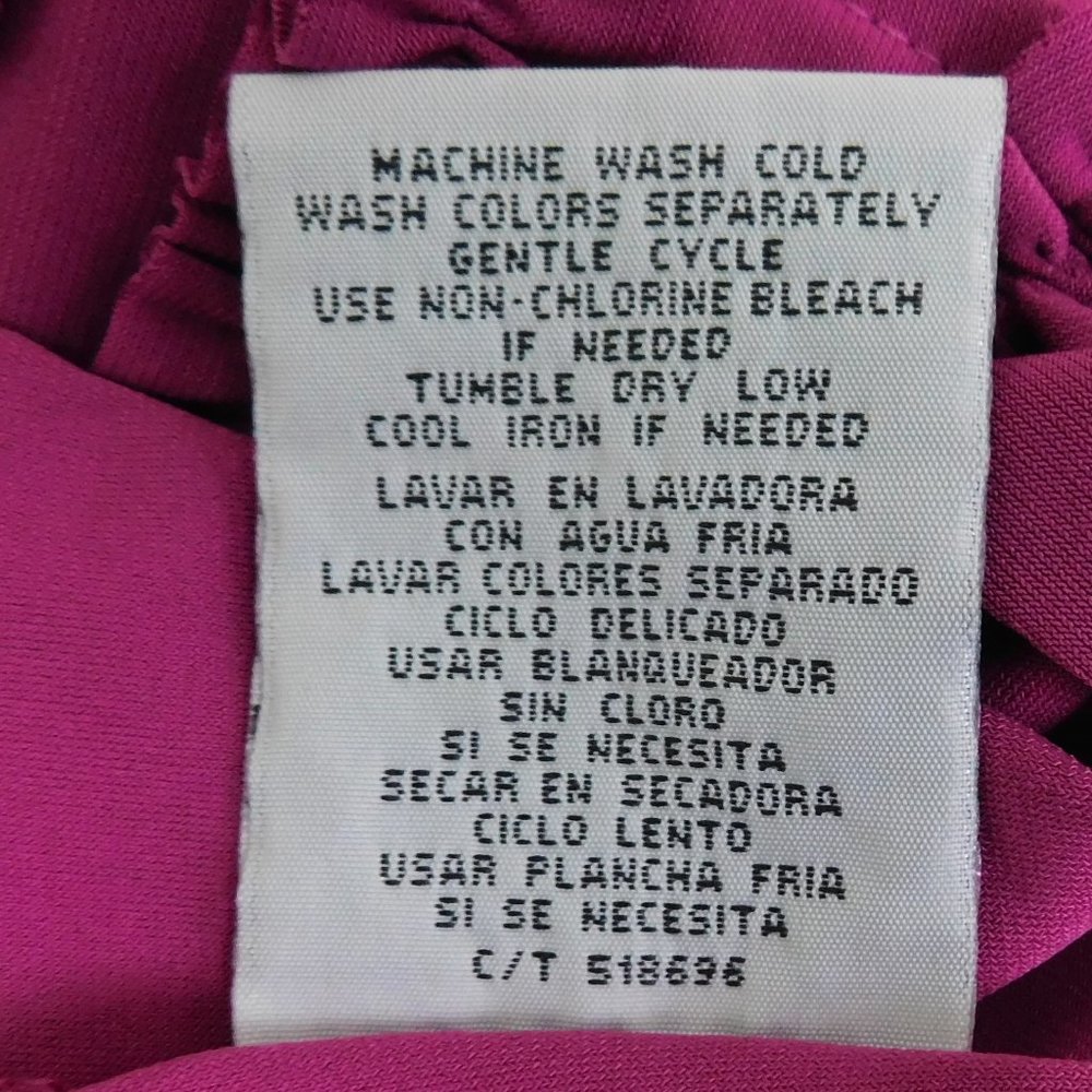 Danny & Nicole Women Cardigan Purple 16 - Picture 6 of 6